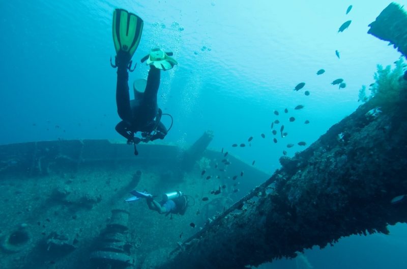 Epave de plongée à Aqaba - Jordanie | Au Tigre Vanillé