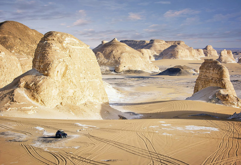 Désert blanc, Bahariyya, Egypte | Au Tigre Vanillé