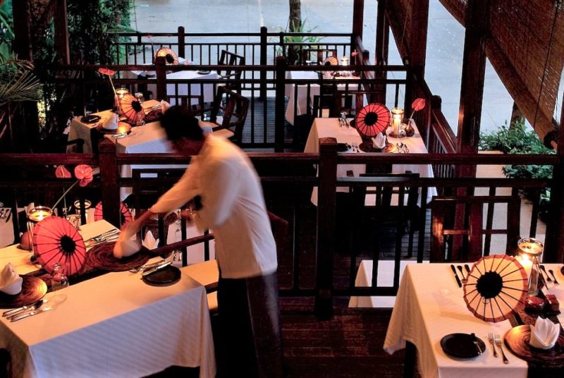 Restaurant de l'hotel Belmond à Koh Samui - Thaïlande | Au Tigre Vanillé