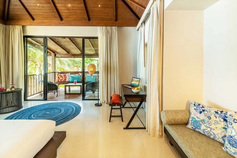 Chambre de l'hotel Burirasa à Koh Phangan - Thaïlande | Au Tigre Vanillé