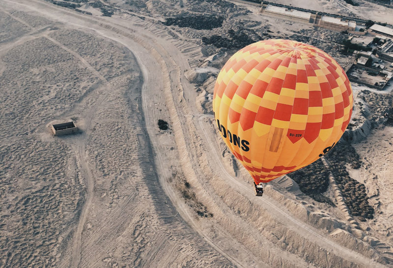 Vol en montgolfière à Assouan, Egypte | Au Tigre Vanillé