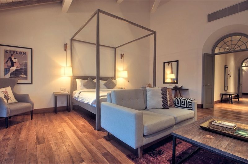 Chambre de l'hotel Fort Bazaar à Galle - Sri Lanka | Au Tigre Vanillé