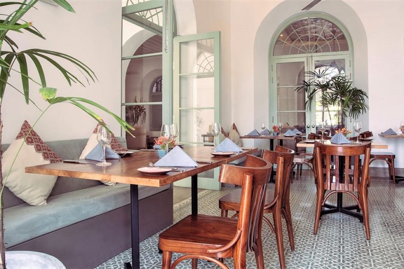 Café de l'hotel Fort Bazaar à Galle - Sri Lanka | Au Tigre Vanillé