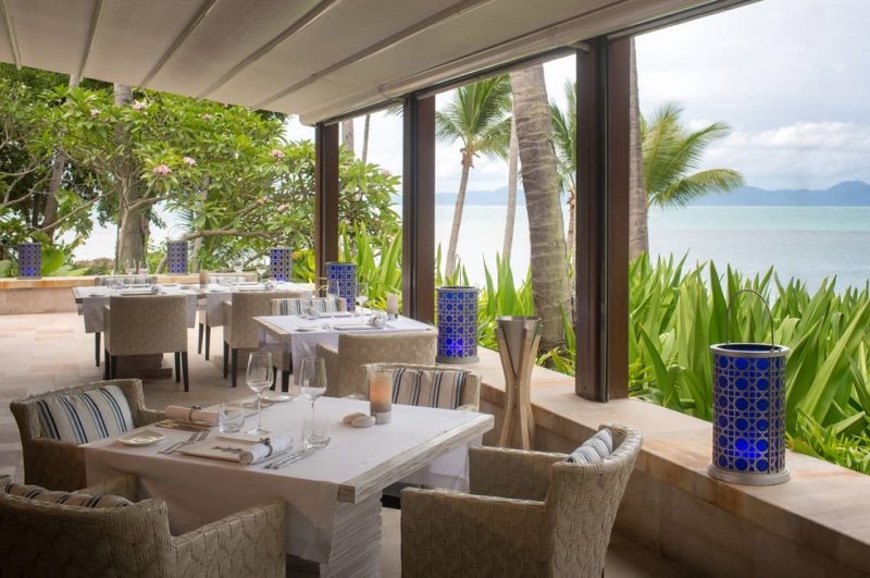 Restaurant de l'hotel Four Seasons à Koh Samui - Thaïlande | Au Tigre Vanillé