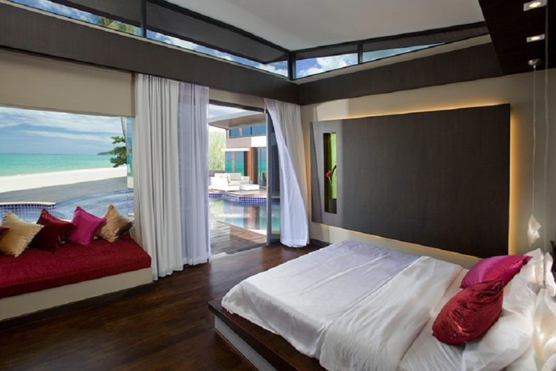 Vue mer depuis la chambre de l'hôtel Aava à Khanom- Thaïlande | Au Tigre Vanillé