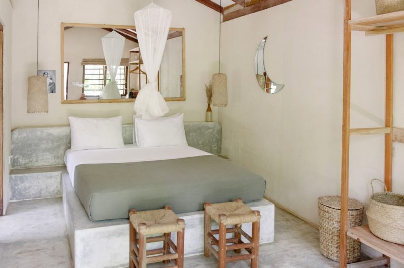 Chambre de l'hotel Kip sur la côte sud - Sri Lanka | Au Tigre Vanillé