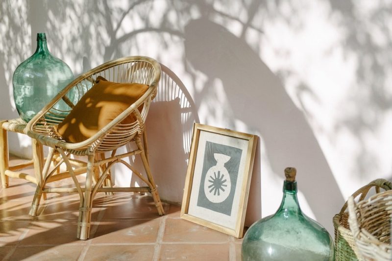 Décoration de l'hotel Kip sur la côte sud - Sri Lanka | Au Tigre Vanillé
