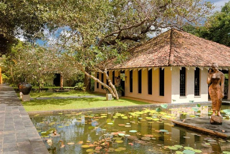 Jardin de l'hotel KK à Galle - Sri Lanka | Au Tigre Vanillé
