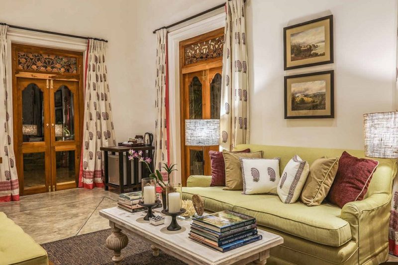 Salon de l'hotel KK à Galle - Sri Lanka | Au Tigre Vanillé
