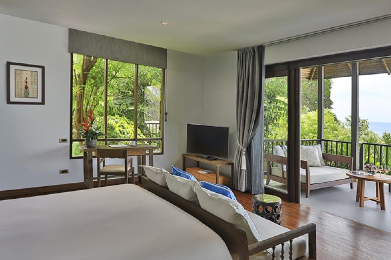 Chambre de l'hotel Pimalai à Koh Lanta - Thaïlande | Au Tigre Vanillé