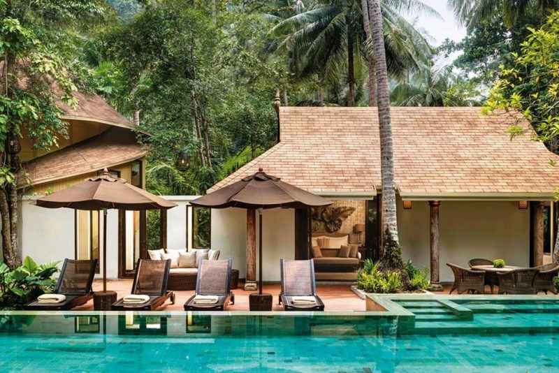 Piscine privée de l'hotel Rayavadee à Krabi - Thaïlande | Au Tigre Vanillé