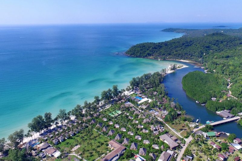 Vue aérienne de l'hotel Four Seasons à Koh Kood- Thaïlande | Au Tigre Vanillé