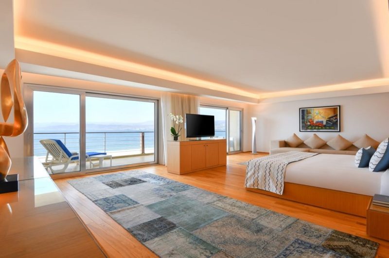 Suite de l'hotel Kempinski à Aqaba - Jordanie | Au Tigre Vanillé
