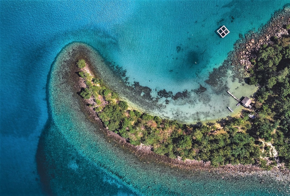 Vue aerienne de Koh Kood- Thaïlande | Au Tigre Vanillé