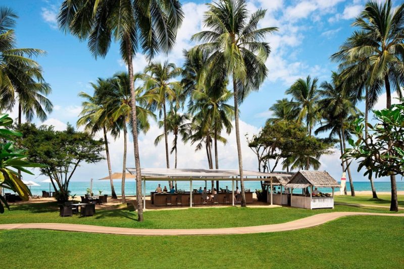 Bar de plage de l'hotel Mariott à Khao Lak - Thaïlande | Au Tigre Vanillé