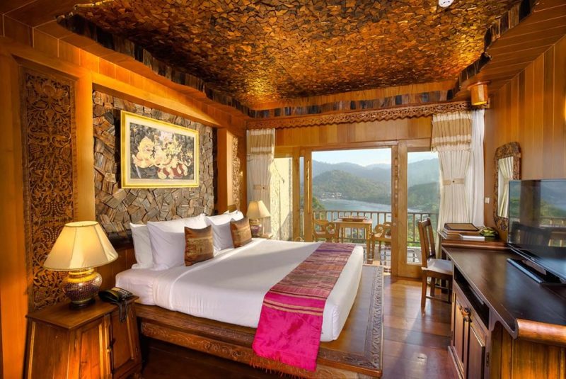 Chambre de l'hotel Santhiya à Koh Phangan - Thaïlande | Au Tigre Vanillé