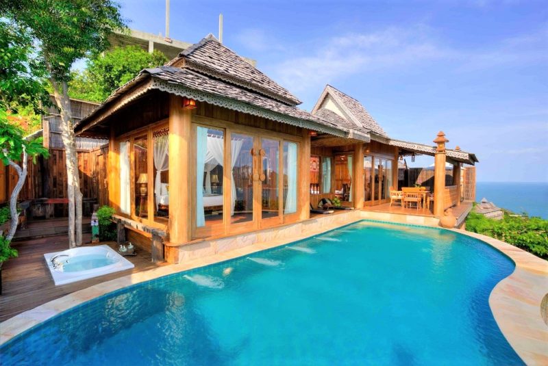 Villa privée et sa piscine de l'hotel Santhiya à Koh Phangan - Thaïlande | Au Tigre Vanillé