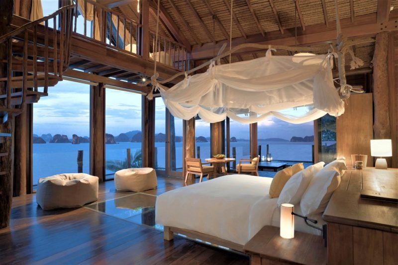 Chambre de l'hotel Six Senses à Koh Yao Noi - Thaïlande | Au Tigre Vanillé