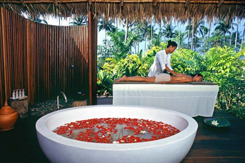 Spa de l'hotel Sarojin à Khao Lak - Thaïlande | Au Tigre Vanillé