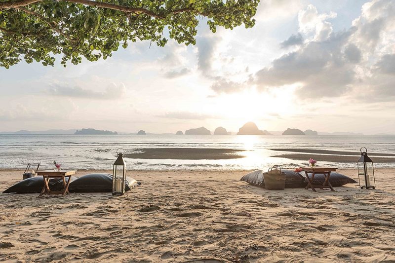 Plage de l'hotel Tubkaak à Krabi - Thaïlande | Au Tigre Vanillé