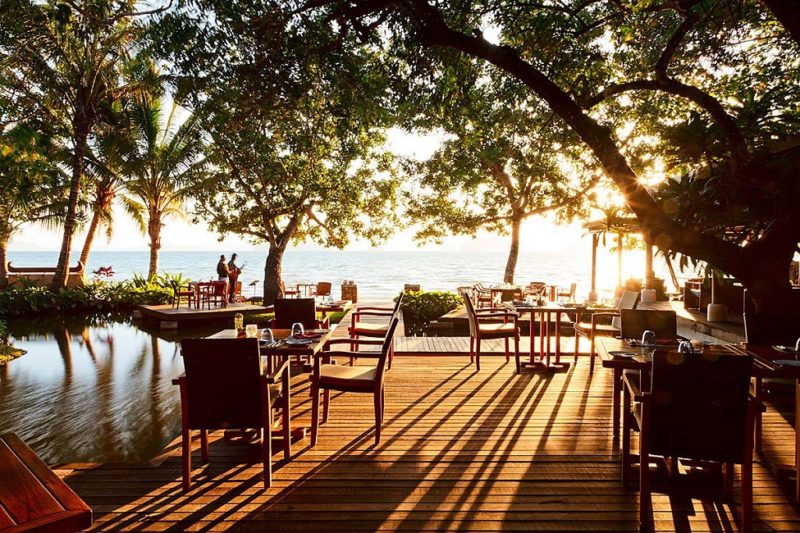 Café de bord de plage de l'hotel Tubkaak à Krabi - Thaïlande | Au Tigre Vanillé