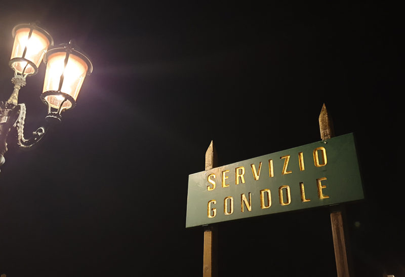 Venise, service des gondoles, Italie | Au Tigre Vanillé
