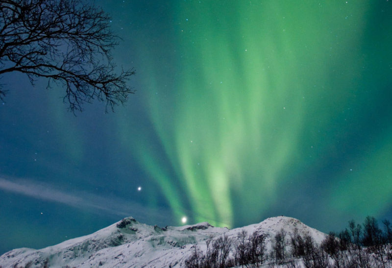 Laponie, Suède, aurores boréales | Au Tigre Vanillé