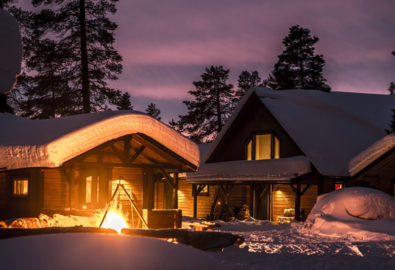 Laponie, Suède, Arctic Retreat, Extérieurs | Au Tigre Vanillé