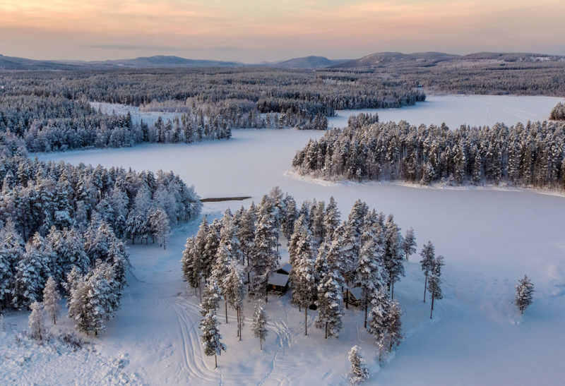 Laponie, Suède, Arctic Retreat, Extérieurs | Au Tigre Vanillé