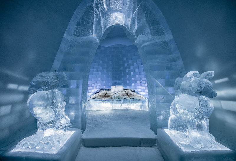 Laponie, Suède, Ice Hotel, chambre | Au Tigre Vanillé