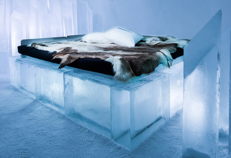 Laponie, Suède, Ice Hotel, chambre | Au Tigre Vanillé