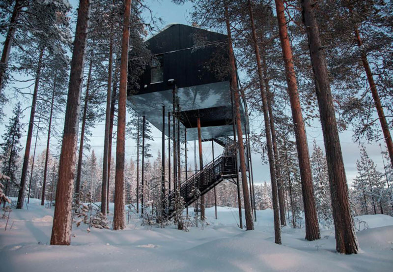 Laponie, Suède, Tree hotel, Maison | Au Tigre Vanillé