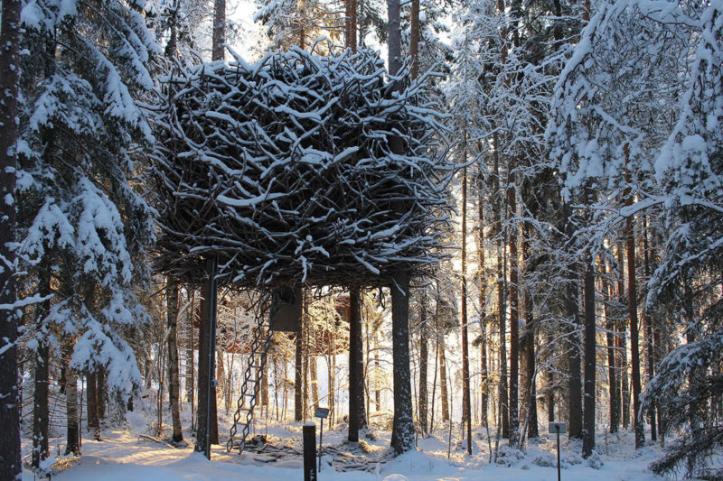 Laponie, Suède, Tree hotel, Bird Nest | Au Tigre Vanillé