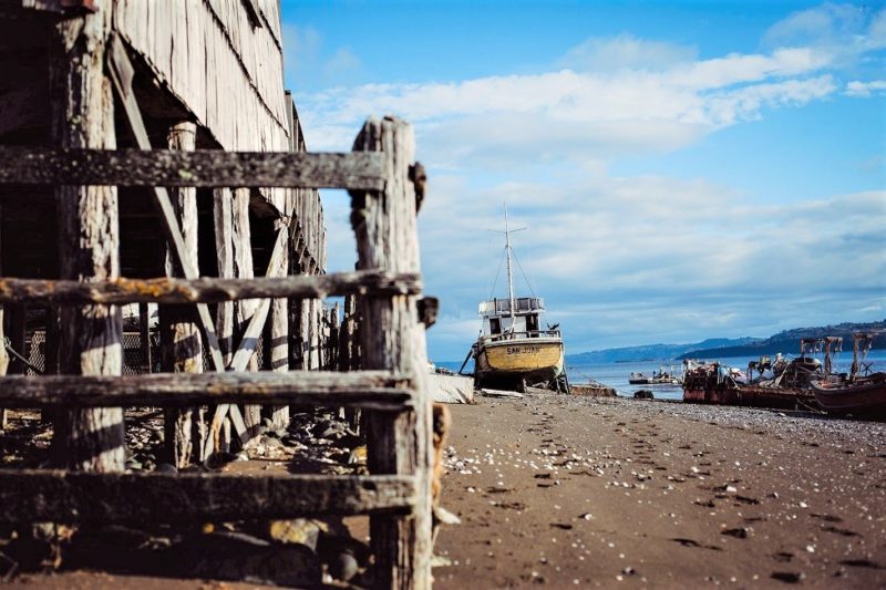 Port dans l'archipel des Chiloé - Chili | Au Tigre Vanillé
