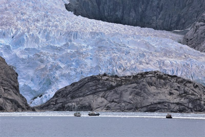 Navigation au pied d'un glacier en Terre de Feu - Chili | Au Tigre Vanillé