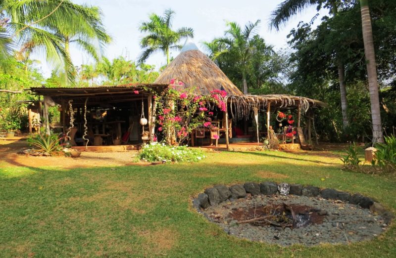 Bungalow de l'hotel Art Lodge sur l'île de Gobernadora - Panama | Au Tigre Vanillé