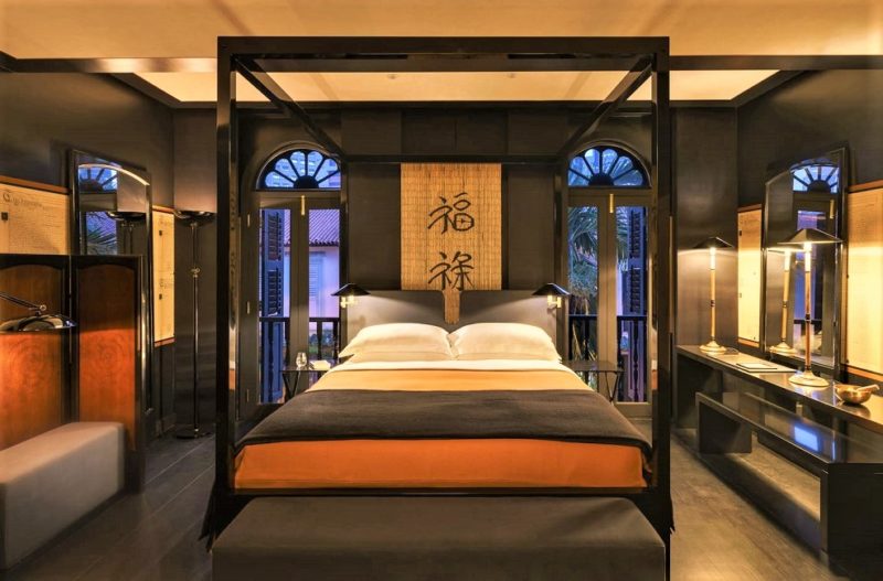 Chambre de l'hôtel Duxton - Singapour | Au Tigre Vanillé