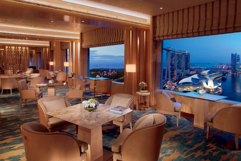 Bar de l'hôtel The Ritz-Carlton - Singapour | Au Tigre Vanillé