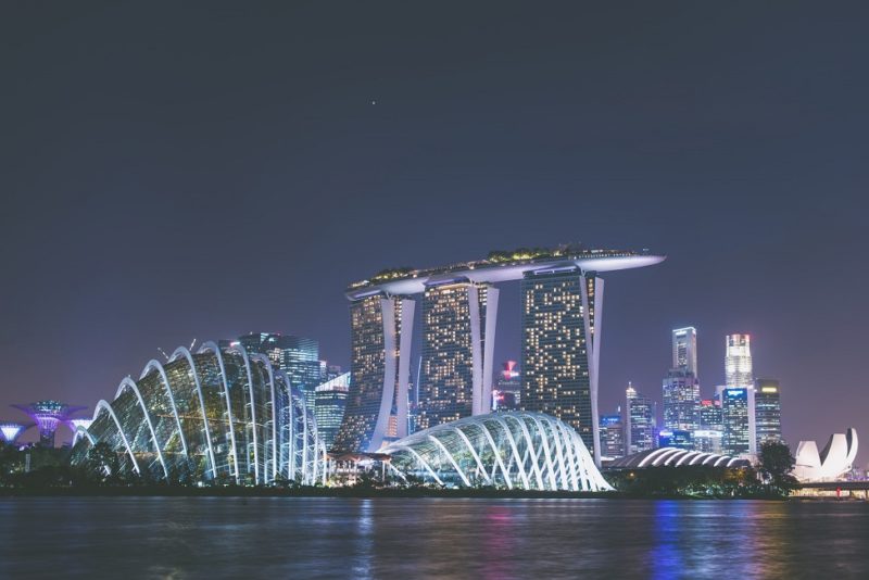 Panorama sur le Marina bay Sands et Garden by the Bay - Singapour | Au Tigre Vanillé