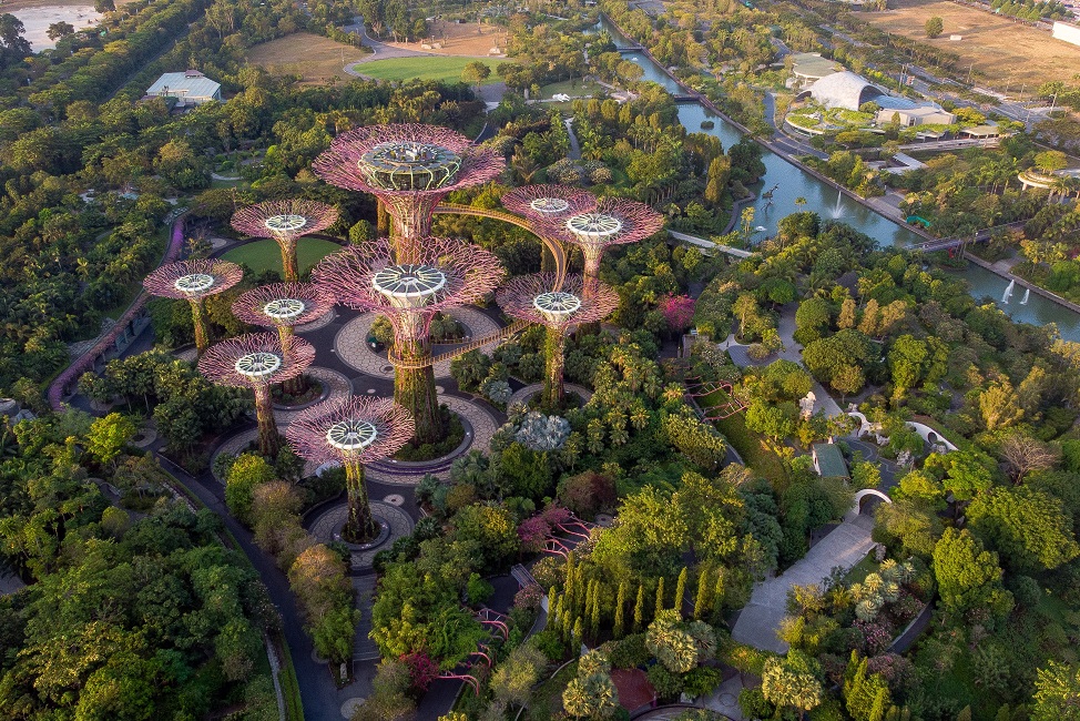Jardin futuriste de Garden by the Bay - Singapour | Au Tigre Vanillé