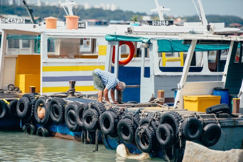 Navigation jusqu'à Pulau Ubin - Singapour | Au Tigre Vanillé