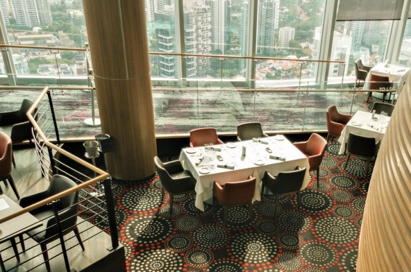 Restaurant étoilé avec vue panoramique - Singapour | Au Tigre Vanillé