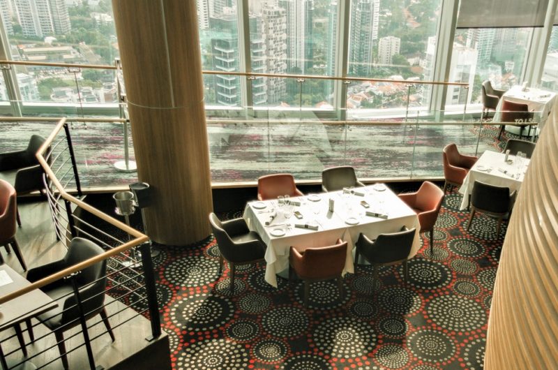 singapour-restaurant-etoile-gastronomie-palace Restaurant étoilé avec vue panoramique - Singapour | Au Tigre Vanillé