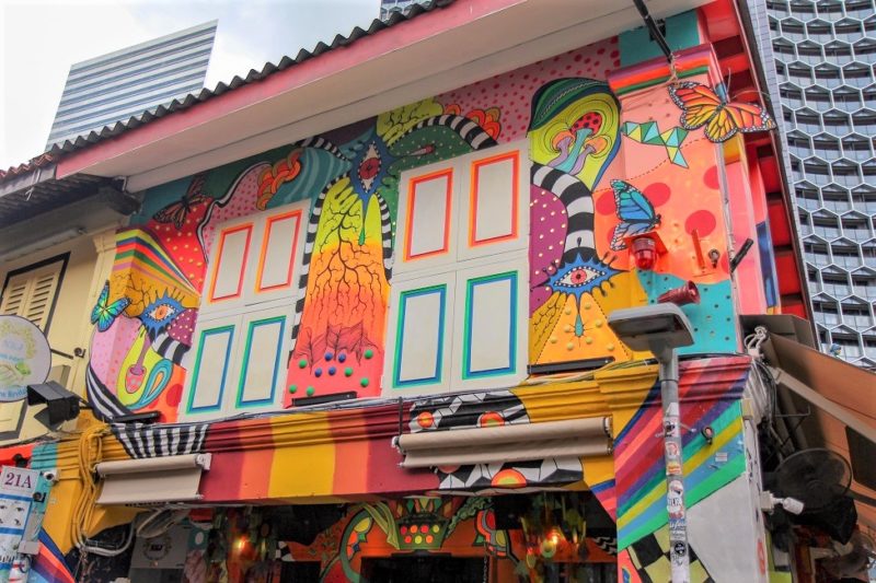singapour-street-art-haji-lane Maison d'artiste - Singapour | Au Tigre Vanillé