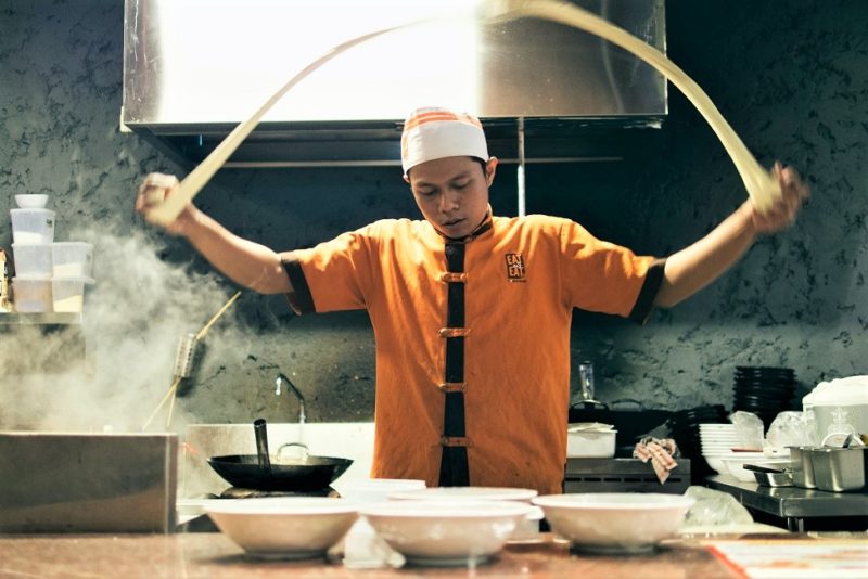 Cuisinier de rue - Singapour | Au Tigre Vanillé