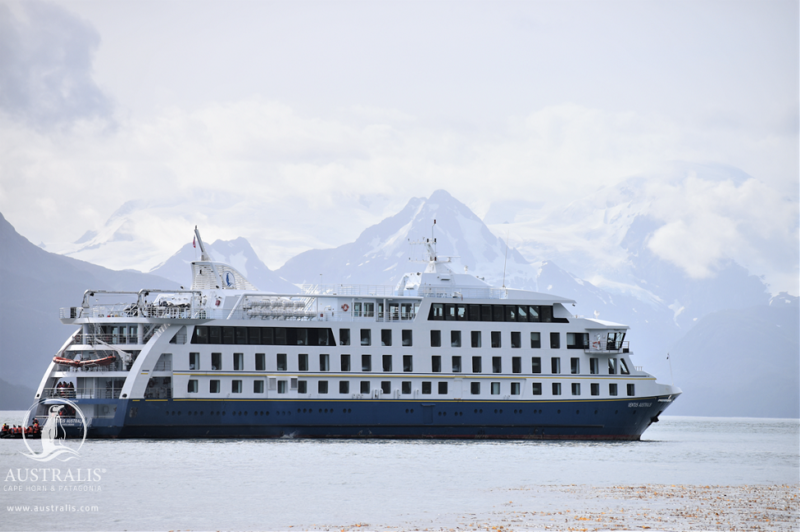 Bateau de croisière Ventus Australis en Terre de Feu - Chili | Au Tigre Vanillé