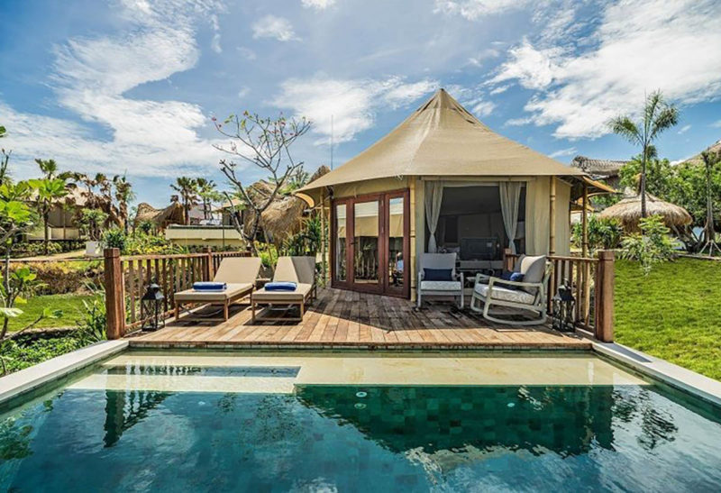 Glamping à Bali, Tente, Indonésie