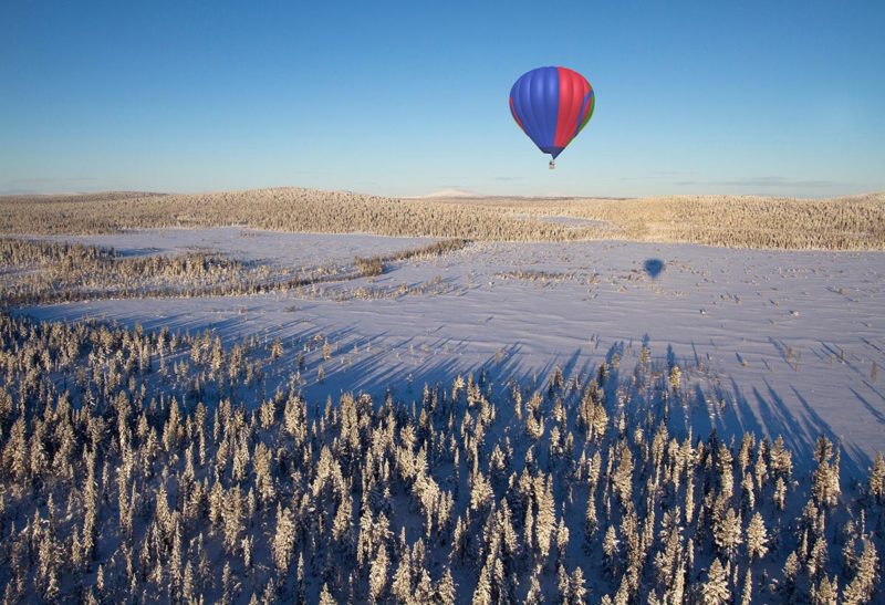 Laponie, Suède, Arctic Lodge, Montgolfière | Au Tigre Vanillé