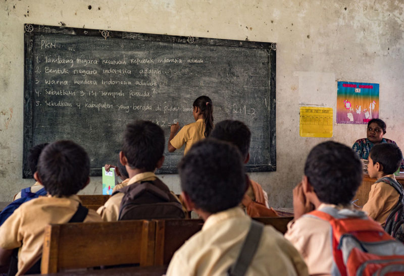 Ecole sur l'île de Sumba, en Indonésie | Au Tigre Vanillé