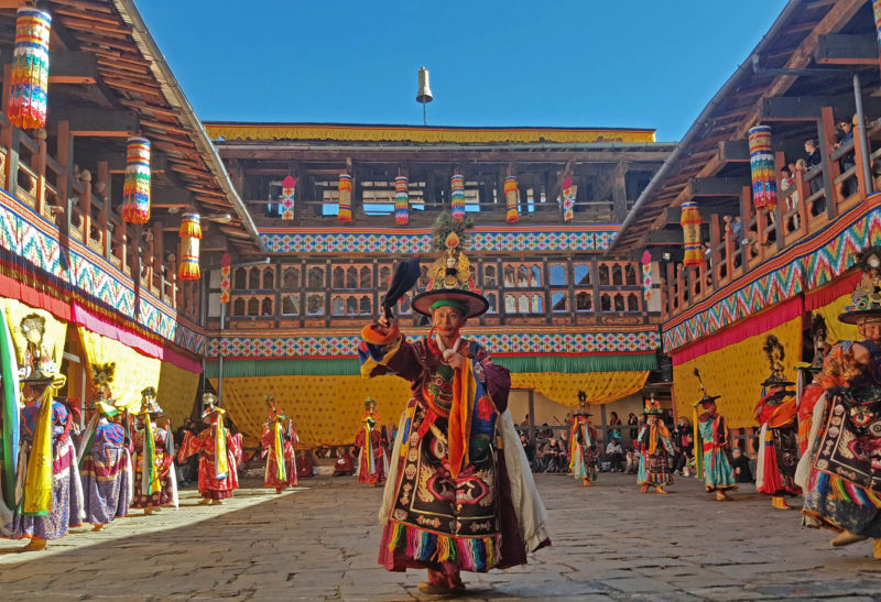 Bhoutan, festivals colorés